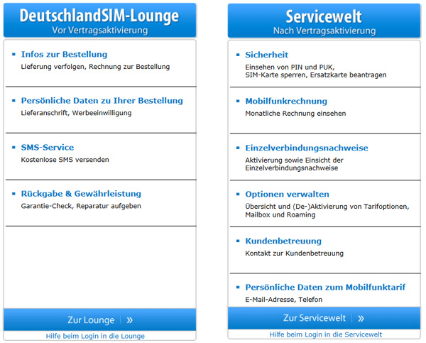 DeutschlandSIM Service